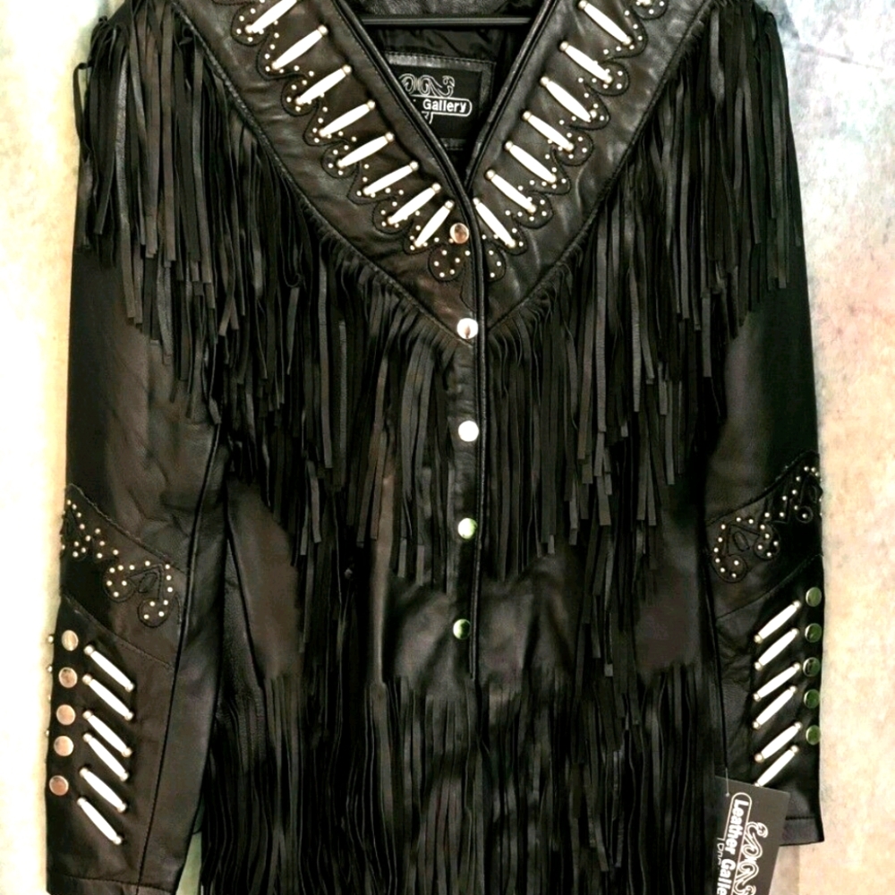 LEATHER GALLERY WOMEN'S Hip Length Indian Western
